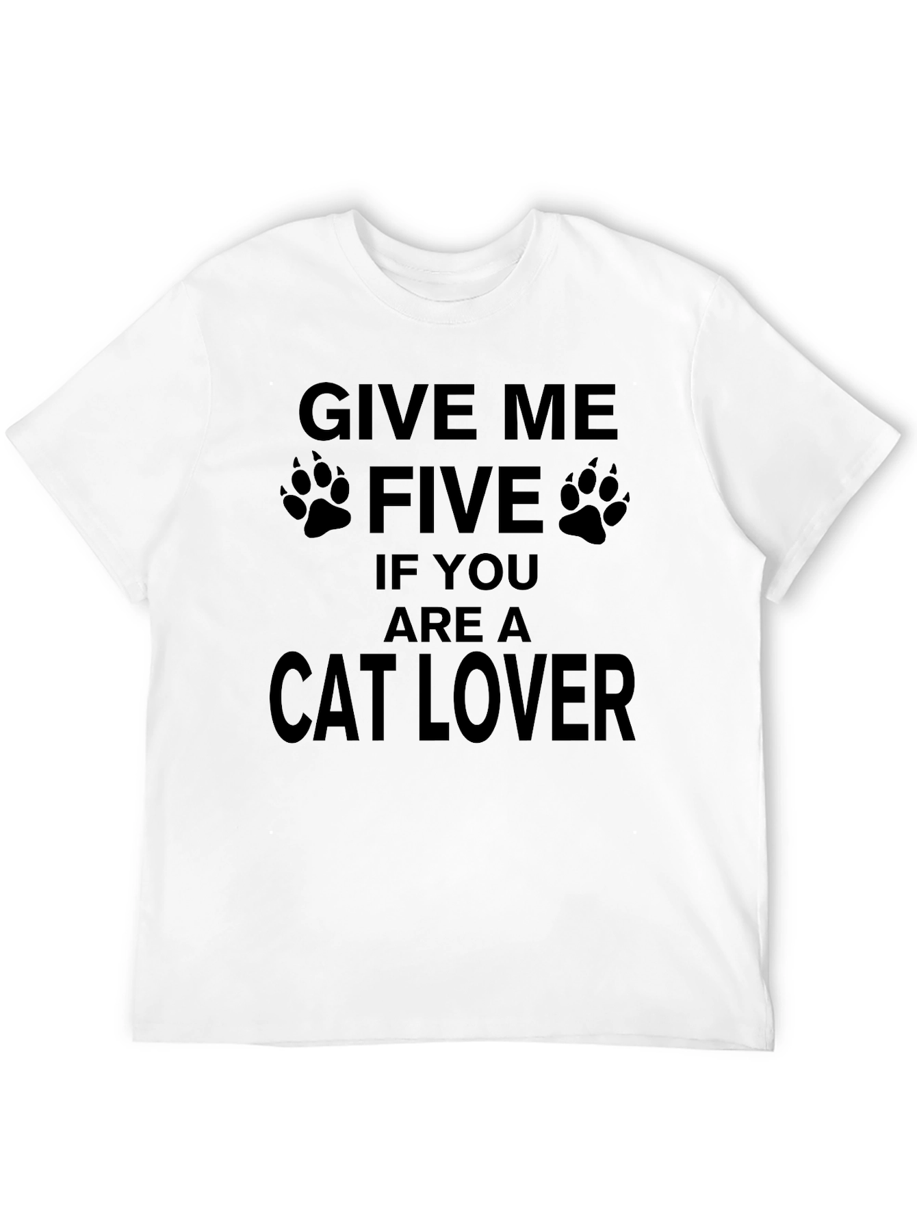 Give Me Five Cat Lover T-Shirt