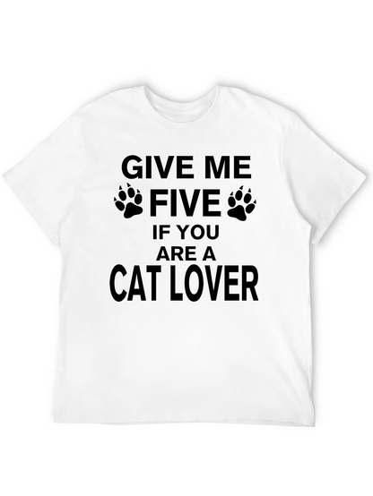 Give Me Five Cat Lover T-Shirt