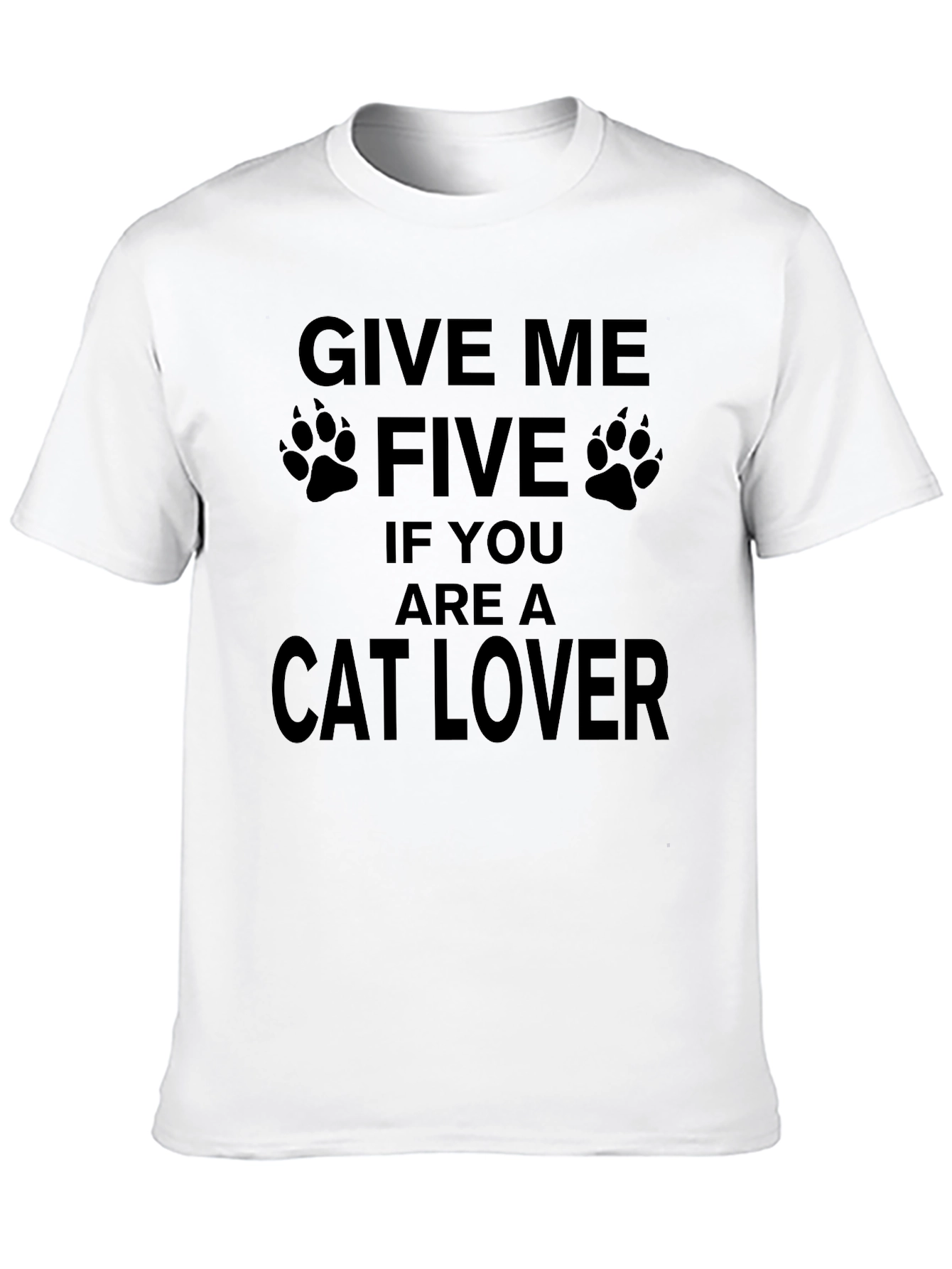 Give Me Five Cat Lover T-Shirt