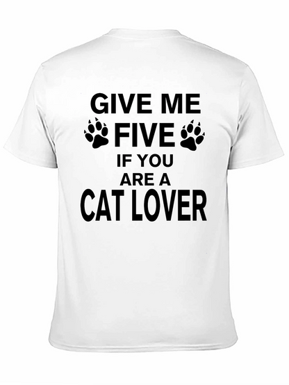 Give Me Five Cat Lover T-Shirt