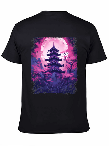Pagoda Moon Graphic Tee