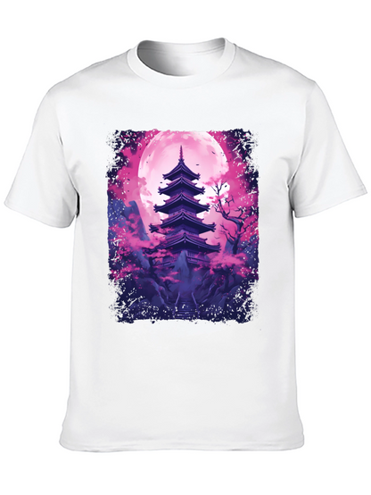Pagoda Moon Graphic Tee