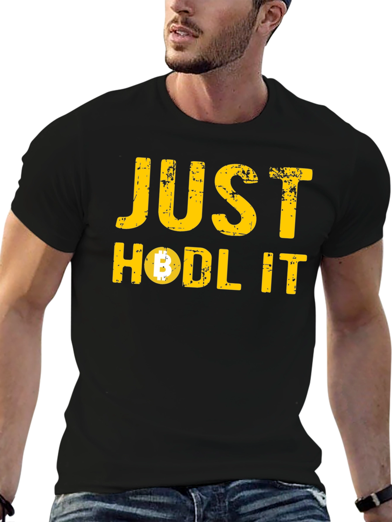 Just Hodl It Bitcoin Crypto T-Shirt