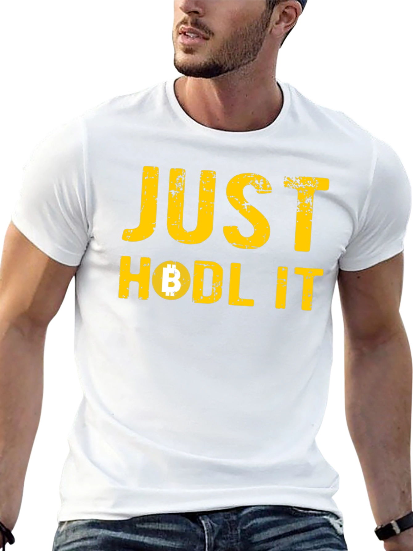 Just Hodl It Bitcoin Crypto T-Shirt