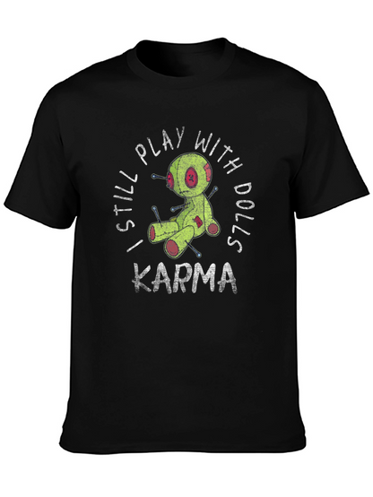 Karma Voodoo Doll Graphic T-Shirt