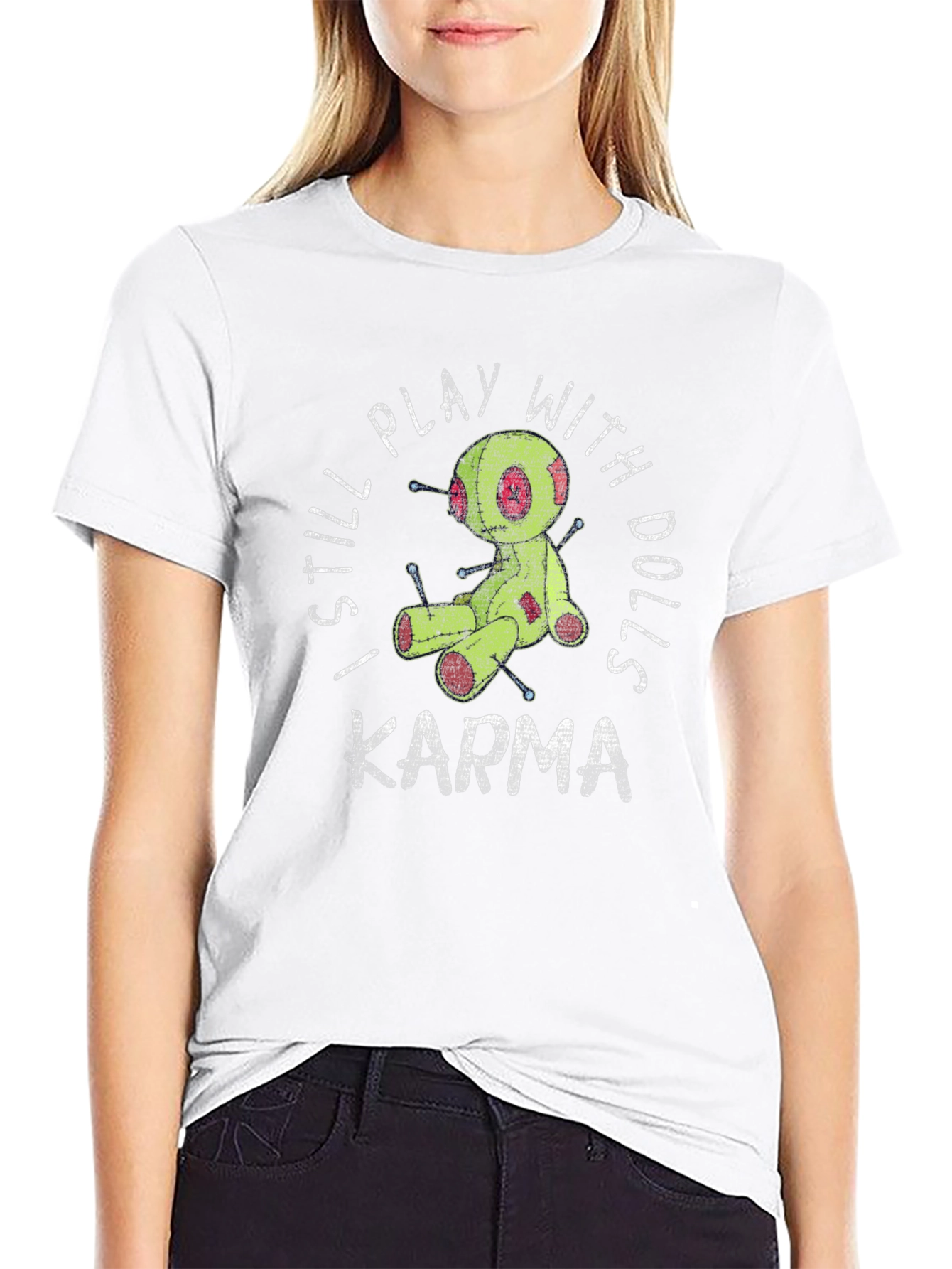 Karma Voodoo Doll Graphic T-Shirt