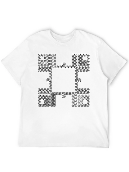 Celtic Knot Graphic Tee - Black