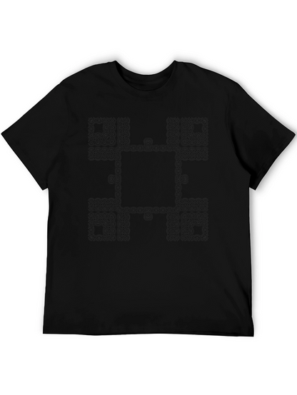 Celtic Knot Graphic Tee - Black