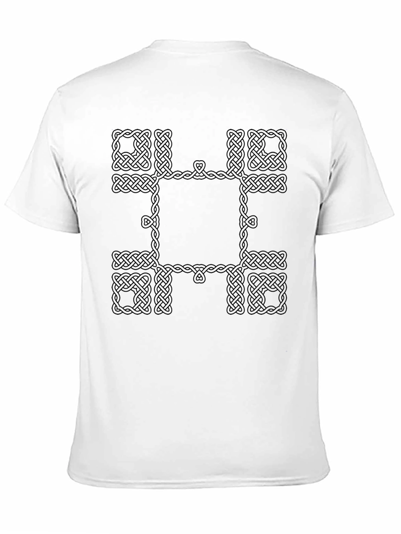 Celtic Knot Graphic Tee - Black