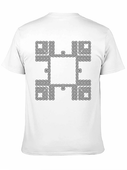 Celtic Knot Graphic Tee - Black