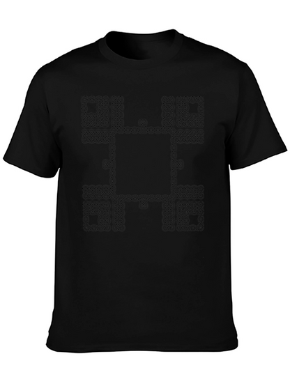 Celtic Knot Graphic Tee - Black