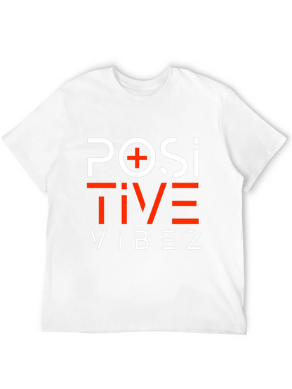 Positive Vibez Graphic Tee - Black