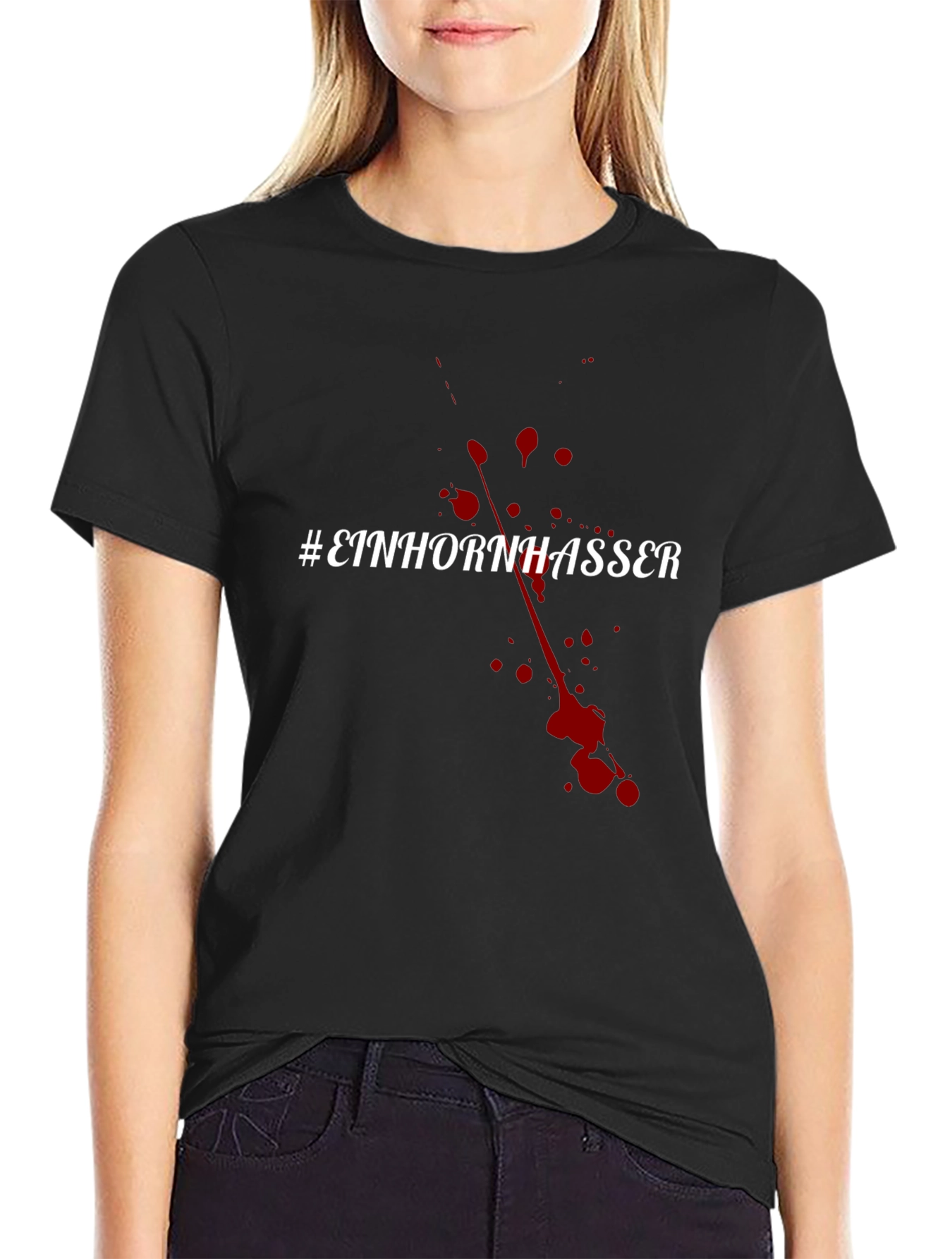 #Einhornhasser Graphic Tee