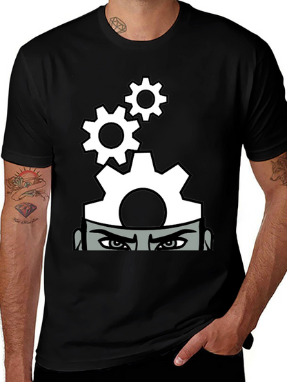 Gear Head T-Shirt - Engineering Mind Tee