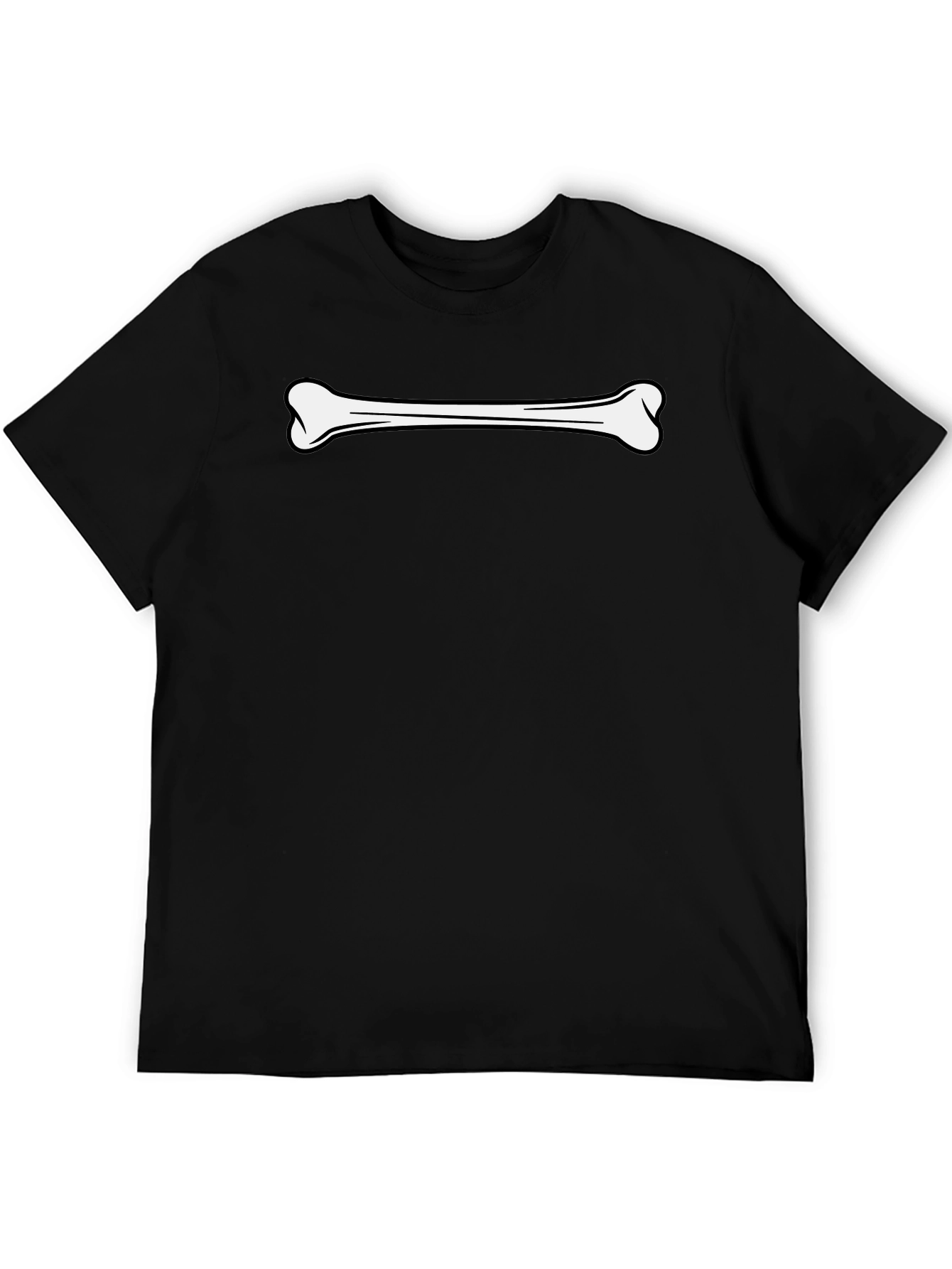Bone Graphic Black T-Shirt