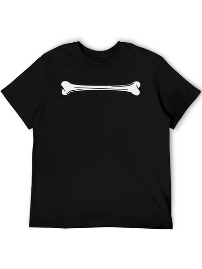 Bone Graphic Black T-Shirt