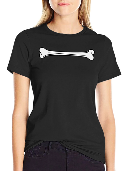 Bone Graphic Black T-Shirt