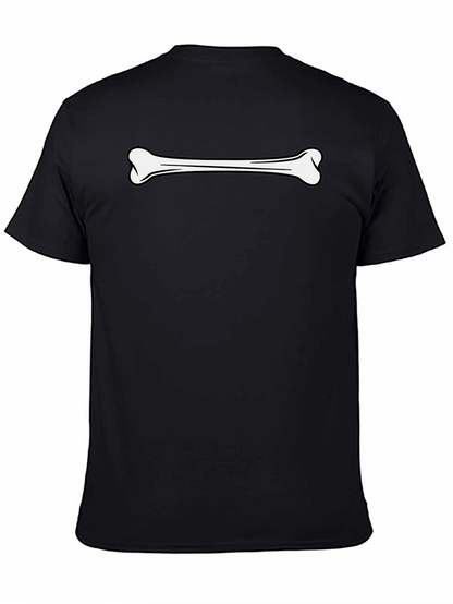 Bone Graphic Black T-Shirt