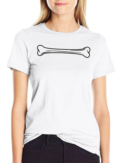 Bone Graphic Black T-Shirt