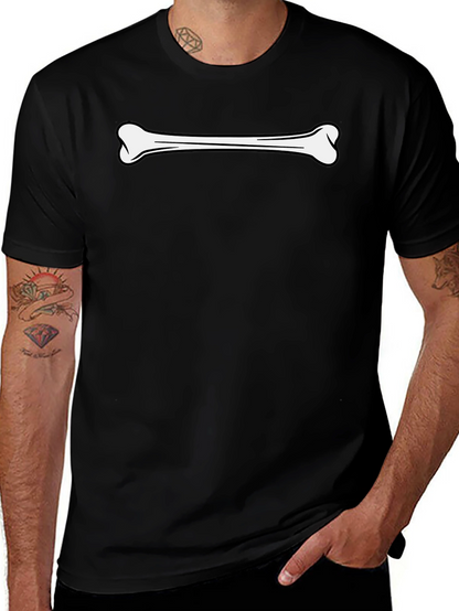 Bone Graphic Black T-Shirt