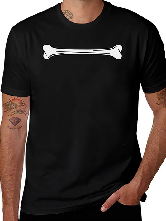 Bone Graphic Black T-Shirt