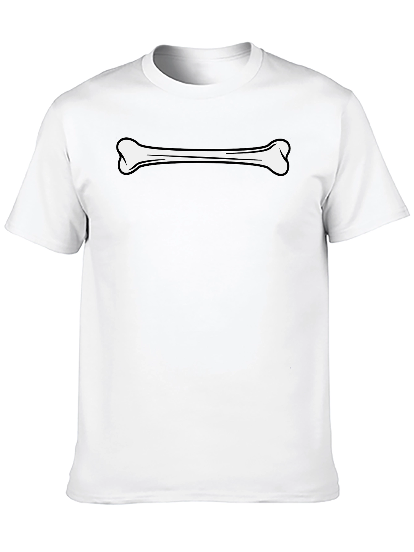 Bone Graphic Black T-Shirt