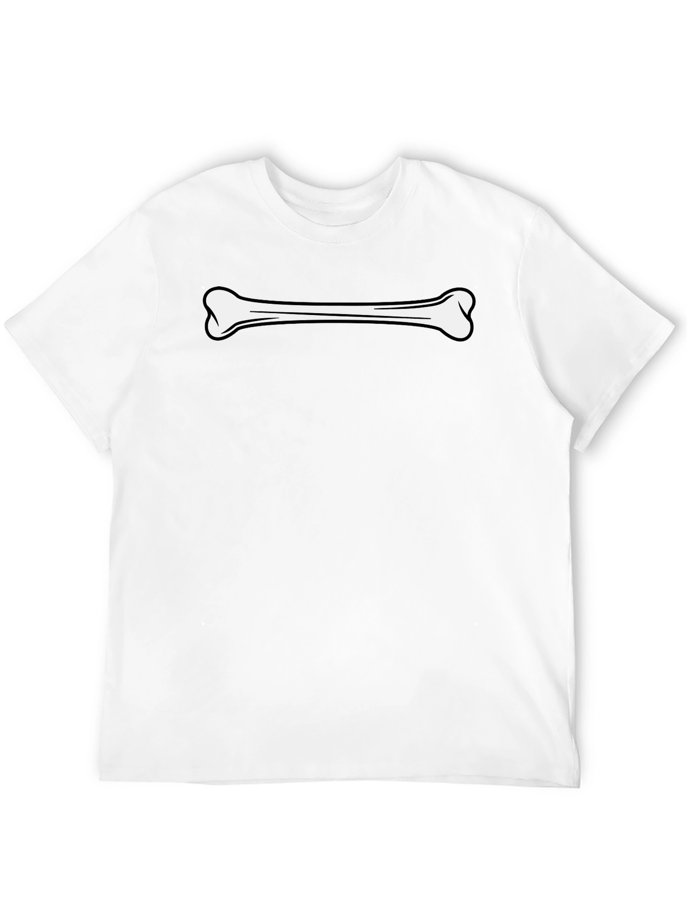Bone Graphic Black T-Shirt