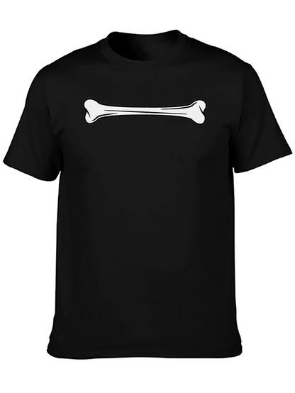 Bone Graphic Black T-Shirt