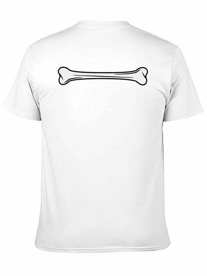 Bone Graphic Black T-Shirt