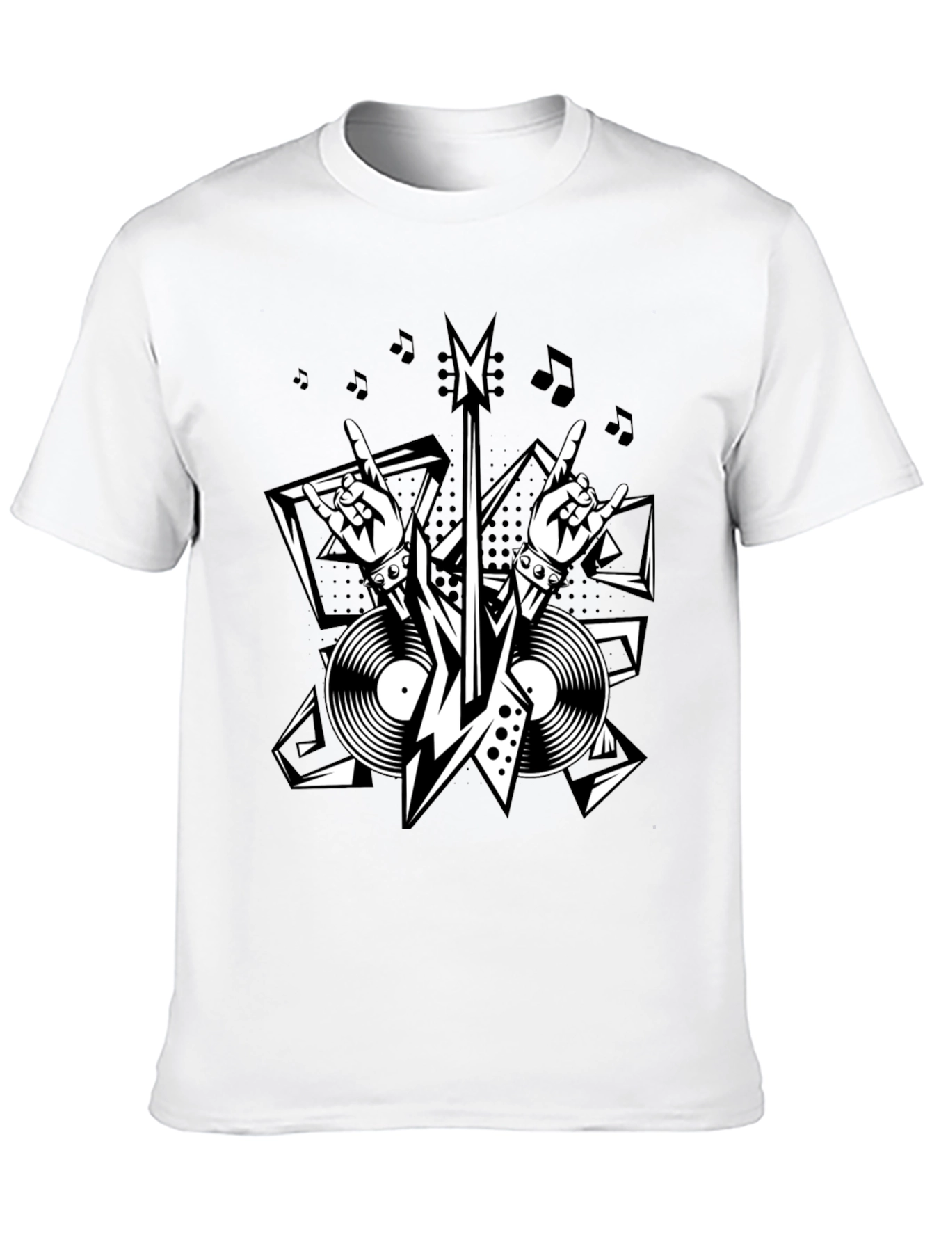 Rock On T-Shirt - Music Lover Tee