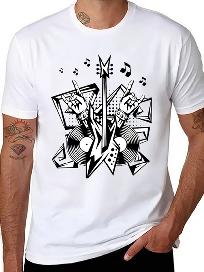 Rock On T-Shirt - Music Lover Tee