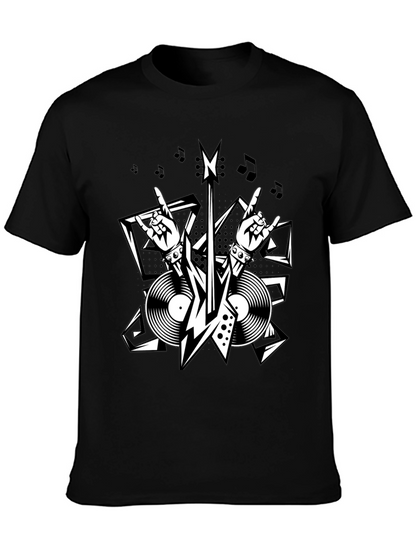 Rock On T-Shirt - Music Lover Tee