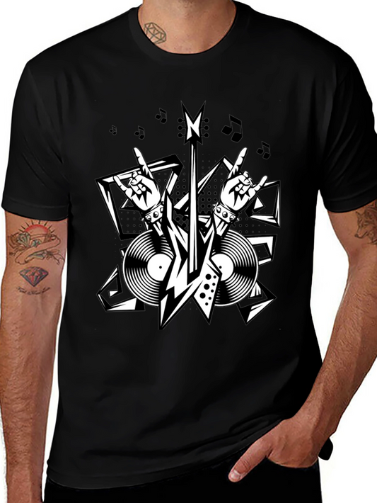 Rock On T-Shirt - Music Lover Tee