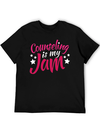 Counseling is my Jam Black T-Shirt