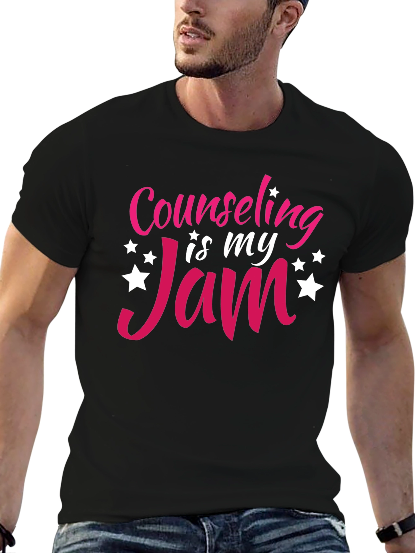 Counseling is my Jam Black T-Shirt
