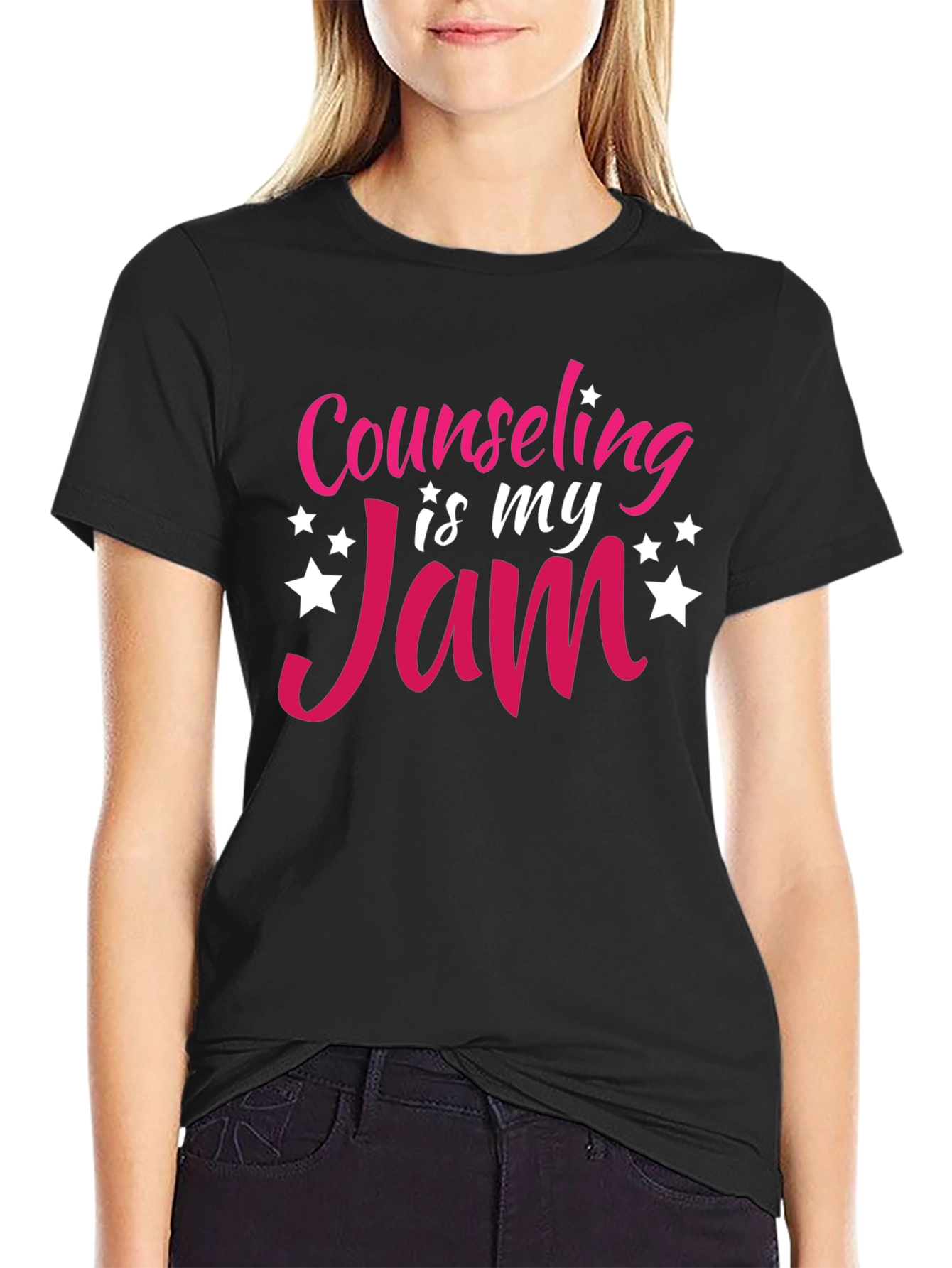 Counseling is my Jam Black T-Shirt