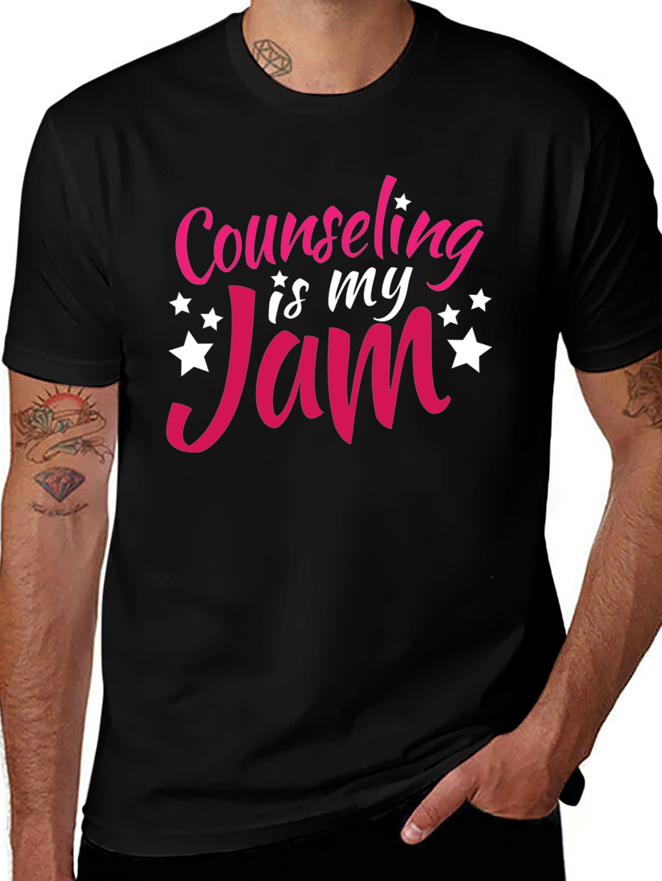 Counseling is my Jam Black T-Shirt