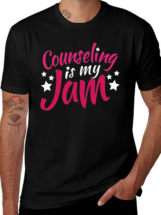 Counseling is my Jam Black T-Shirt