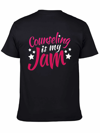 Counseling is my Jam Black T-Shirt