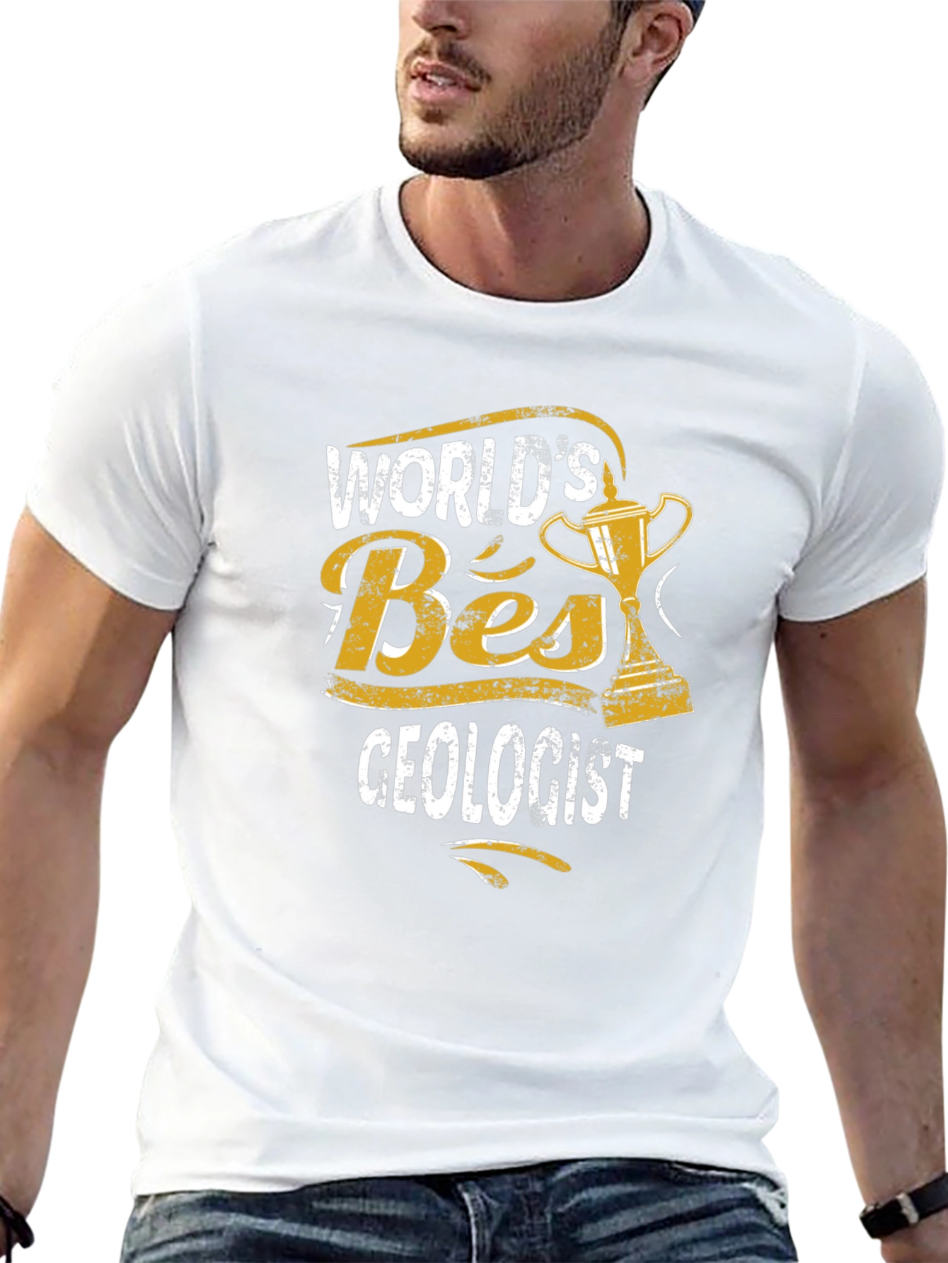 Worlds Best Geologist T-Shirt - Geology Award Tee