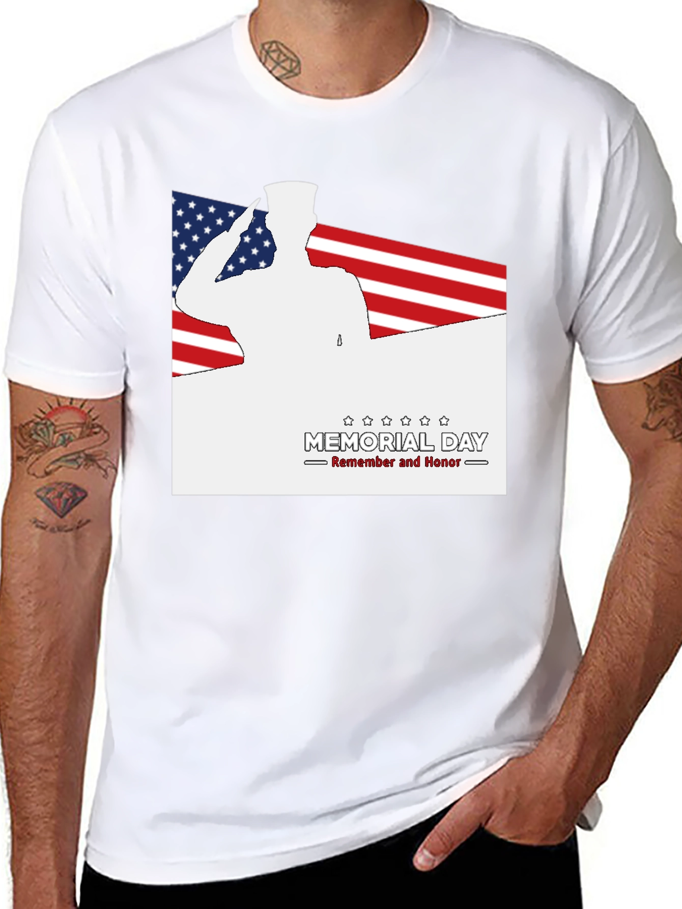 Memorial Day Remember and Honor T-Shirt