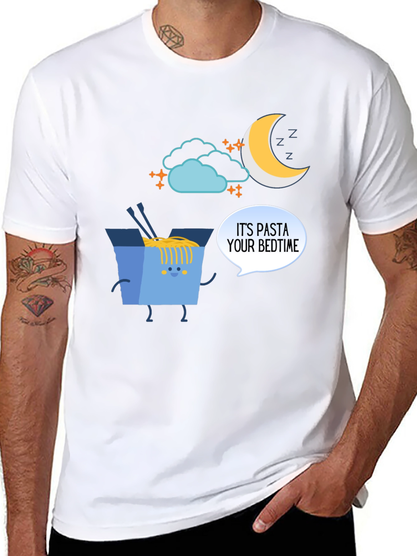 Its Pasta Your Bedtime T-Shirt