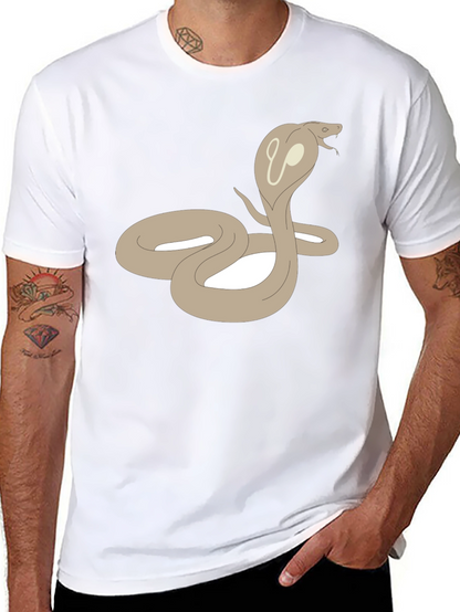 Cobra Graphic T-Shirt - Stylish Snake Tee
