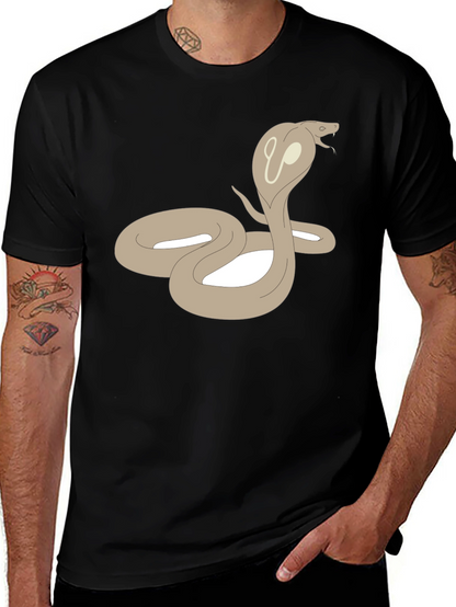 Cobra Graphic T-Shirt - Stylish Snake Tee