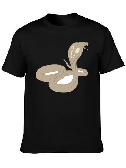 Cobra Graphic T-Shirt - Stylish Snake Tee