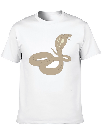 Cobra Graphic T-Shirt - Stylish Snake Tee