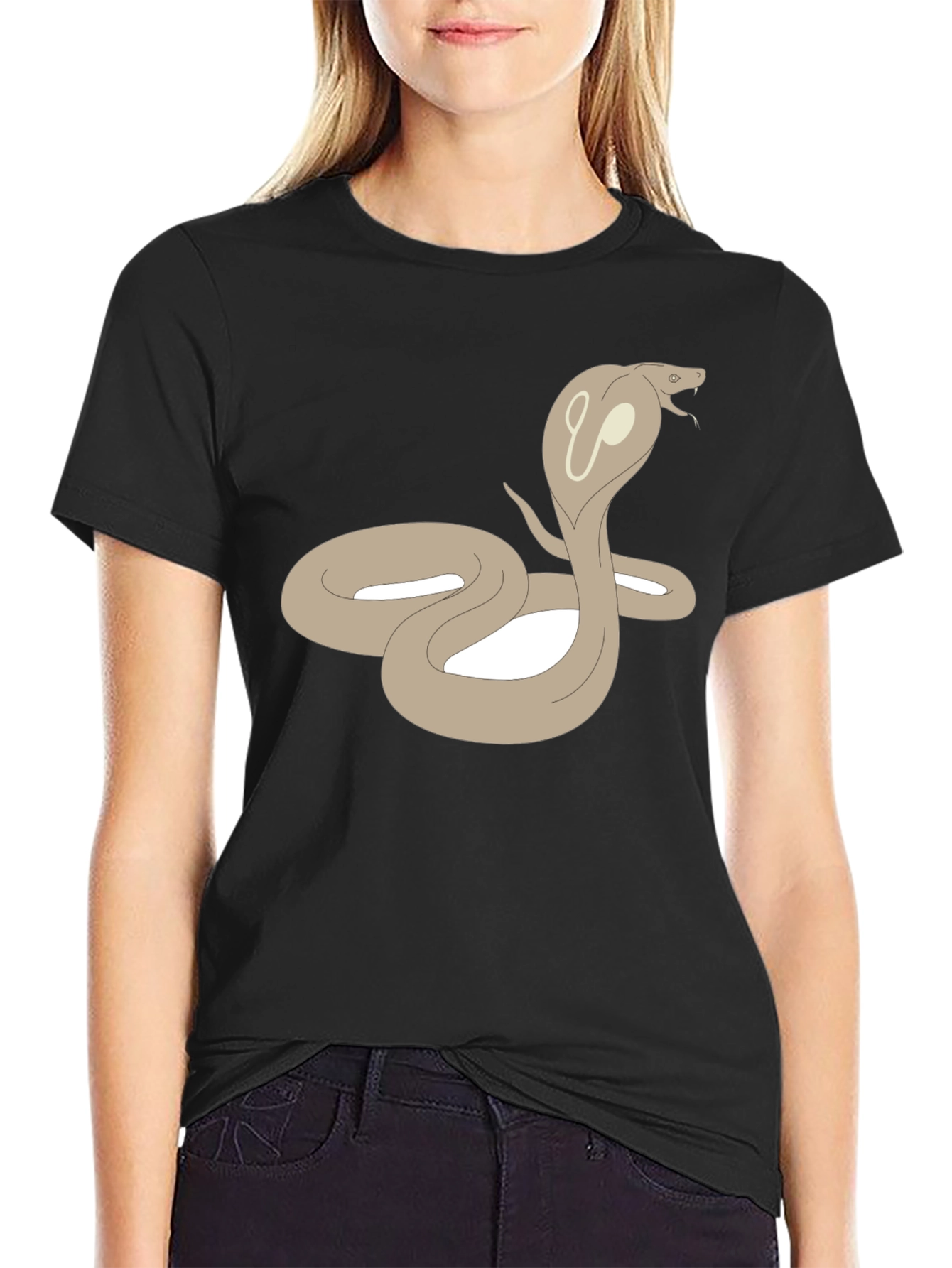 Cobra Graphic T-Shirt - Stylish Snake Tee