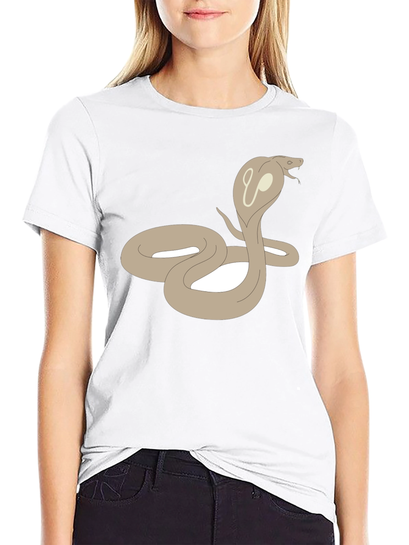 Cobra Graphic T-Shirt - Stylish Snake Tee